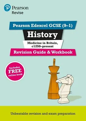 Edexcel: History- Medicine In Britain Revision Book & Workbook • £3.50