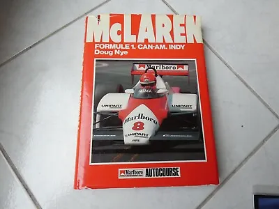 Mclaren Formula 1 Can-Am Indy Doug Nye Autocourse Acla F1 IN French • £24.41