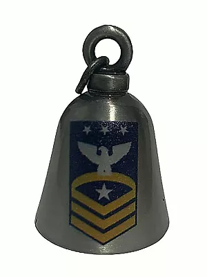 Master Chief Petty Officer Of The Coast Guard Rank Gun Metal Motorcycle Bell • $13.99