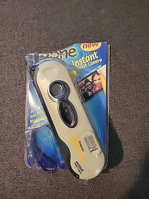 NOS 1998 Polaroid I-Zone Instant Pocket Mini Photo Camera Grey Black Cut Box • $9.95