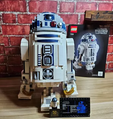 Lego R2 D2 75308 Complete With Minifigure And Instructions No Box No Extra Parts • $53