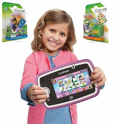 LeapFrog LeapPad 3 With 2 Games (Paw Patrol & Letter Factory + Gel Skin Case) • £67.99