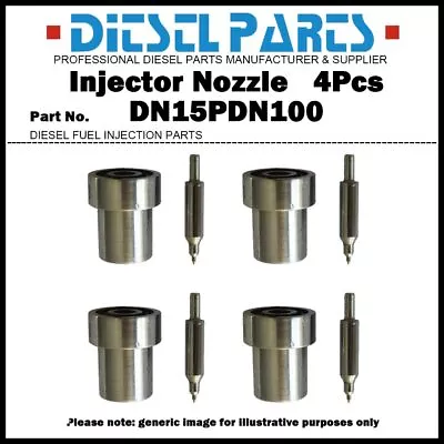 4Pcs Injector Nozzle 105007-1000 DN15PDN100 For Mitsubishi Pajero L300 4D56 4D55 • $34.99