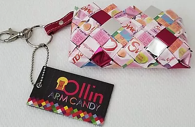 NEW Nahui Ollin Arm Candy - Sweethearts Coin Purse W/Key Ring Tag Attached • $22