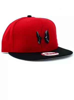 New Era Deadpool 9fifty Snapback Hat Adjustable Marvel Comics Red NWT • $44.95