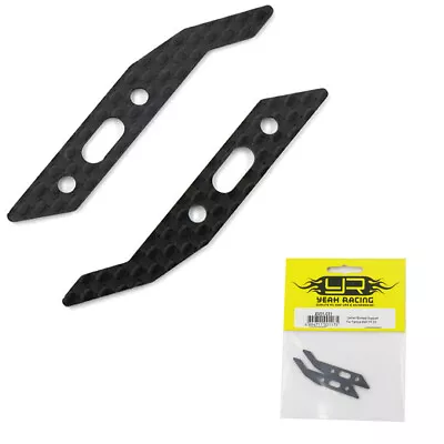 NEW Yeah Racing XV01-031 Carbon Bumper Support Tamiya FF-03 XV01 FREE US SHIP • $11.99