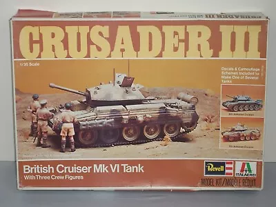 Revell / Italeri 1/35 Scale Crusader III British Cruiser Mk.VI Tank • $20