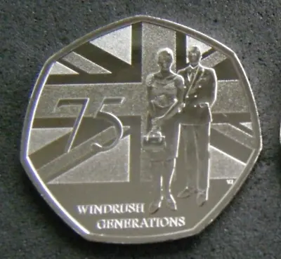 £9.99 • Buy 2023 WINDRUSH GENERATIONS 50p FIFTY PENCE COIN BRILLIANT UNCIRCULATED - IN STOCK