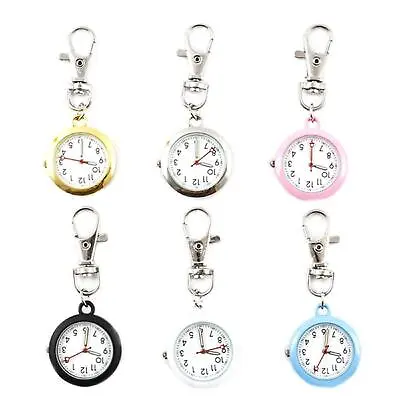 Nurse Watch Metal Nursing Nurses Pendant Pocket Fob Brooch With Key Buckle • $13.39