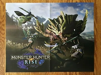 Monster Hunter Rise / Mario 3D World Bowser's Fury Poster Officially Licensed • $25.49