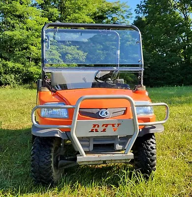 Kubota RTV 900/1120 Scratch Resistant MR10 Lexan Windshield With Quick Straps • $438.95