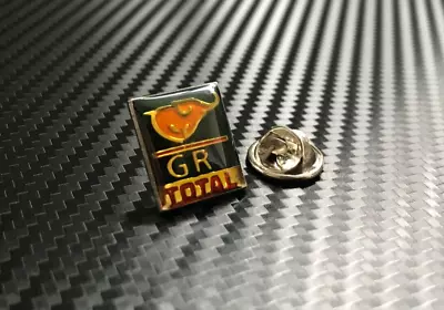 Genuine Vintage Total GR Elephant Mammoth Oil Logo Pin Badge Petrol Gasoline • $7.19