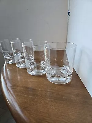 Pheasant Duck Whiskey Glasses Mid-Century Modern HEAVY Set Of 4 • $73.33