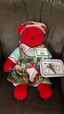 $20 • Buy VIB North American Bear Co NABCO Bear Mrs. Claws 1992 Ltd Ed. No. 6362 Of 8000