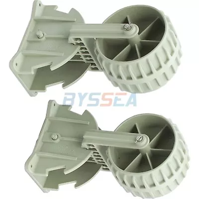 £47.99 • Buy Boat Launching Wheels Flipup Dinghy Wheeler Inflatable RIB Towing Wheels
