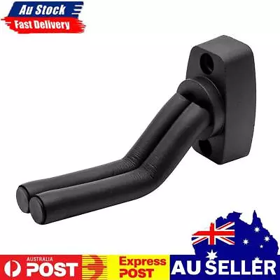 $8.60 • Buy Guitar Wall Mount Bracket Hanger Padded Hook Mount Holder Ukulele Stand Rack AU