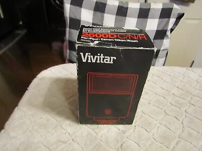Vintage Vivitar 2600D C/N/R Electronic Camera Flash For Canon Nikon Ricoh &  • $9.99