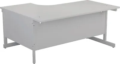 £233.21 • Buy First Right Hand Radial Desk 1600x1200mm White/White KF803126