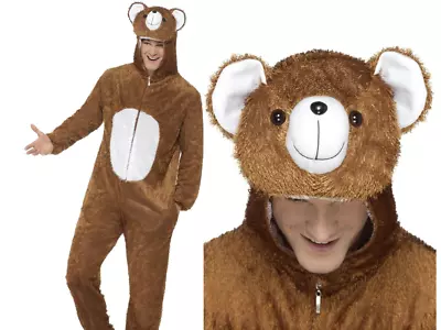 Adults Zoo Animal Bear Fancy Dress Costume Mens Ladies World Book Day • £29.99