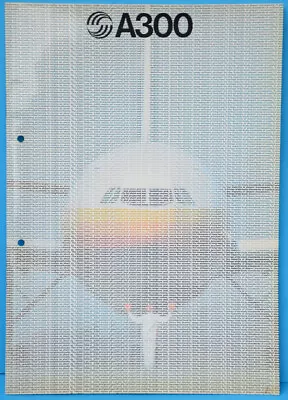 AIRBUS INDUSTRIE A300 - Brochure - 1979 • $15