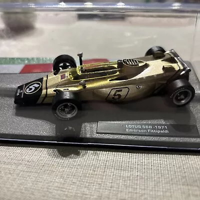 Lotus 56 B 1971 - Emerson Fittipaldi Cased - F1 Collection - Panini Collection • £12