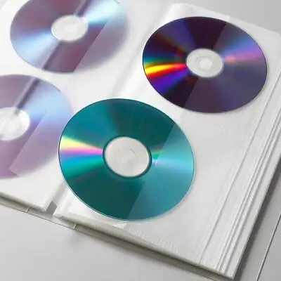 MUJI Japan 10 Set 80 Pocket Disc CD DVD Bluray Case Storage Organizer Holder • $138