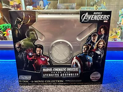 Marvel Cinematic Universe Phase 1 Briefcase Limited Blu-Ray BRAND NEW RARE • £206.28