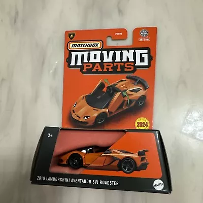 Matchbox - Moving Parts 2024 - 2019 Lamborghini Aventador Svj Roadster Orange • £6.99