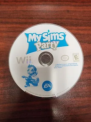 My Sims Party (Nintendo Wii) NO TRACKING - DISC ONLY #A3450 • $5.20