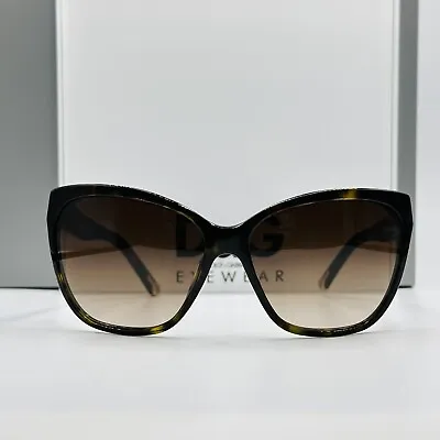 Dolce Gabbana Sunglasses Ladies Oval Braun Cateye DG 4114 New • $134.90