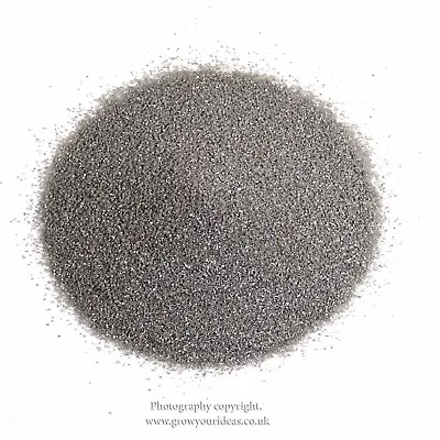 Silver Grey Coloured Sand For Crafts And Terrarium Projects | 100g • £1.69