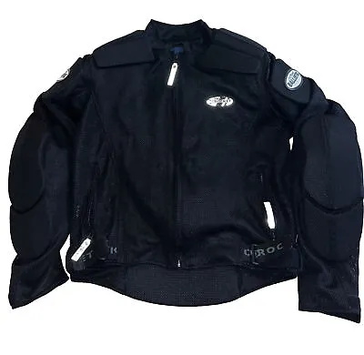 JOE ROCKET Ballistic Men's Touring Series Black Motorcycle Protection Jacket M • $70
