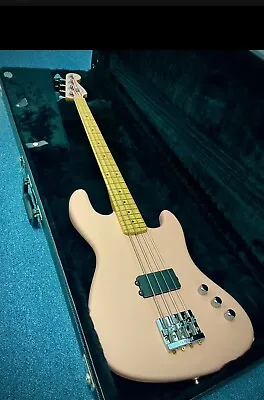 2018 Fender Flea Active Jazz Bass Shell Pink Signature Model - Very Rare - RHCP • $6000