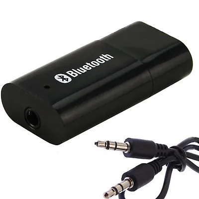 3.5mm Wired Stereo Music Bluetooth EDR A2DP Adapter Connected To PC Samsung • $8.98