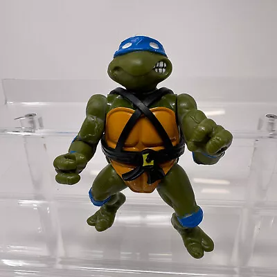 Vintage Teenage Mutant Ninja Turtles TMNT Figure Leonardo Leo 1988 • $14.44