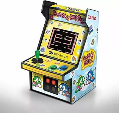 My Arcade Micro Player Mini Arcade Machine: Bubble Bobble Video Game Fully Play • $35.29