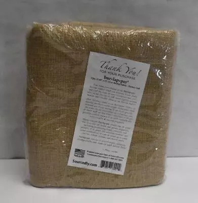 Burlapper 4  X 5 Yards Jute Burlap Fabric Sheet 12 Oz Decorator Quality • $30.95