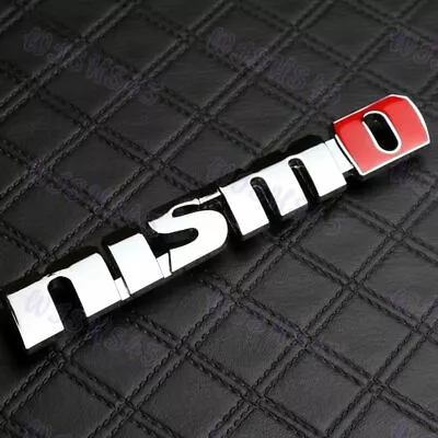 $9.50 • Buy 3D Car Front Grill Grille Hood Emblem Badge Decal NISMO JDM For NISSAN 350z 370z