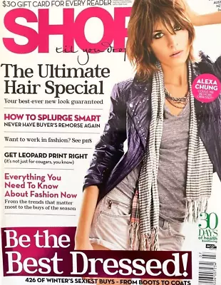 Shop Til You Drop Magazine July 2010 Alexa Chung Alexandra Agoston Lindy Klim • $21