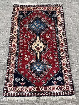 Persian Rug 85x50 Cm Yalameh Shiraz Carpet Carpet Rugs Carpet Carpet Carpet Carpet Carpet Carpet Carpet • $84.29