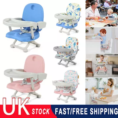 Foldable 3 IN 1 Baby Toddler Infant Highchair Feeding Recliner Seat Chair UK • £24.90