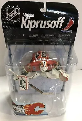 McFARLANE MIIKKA KIPRUSOFF 5 1/2  FIGURE NHL HOCKEY CALGARY FLAMES NEW IN PACK! • $31.49