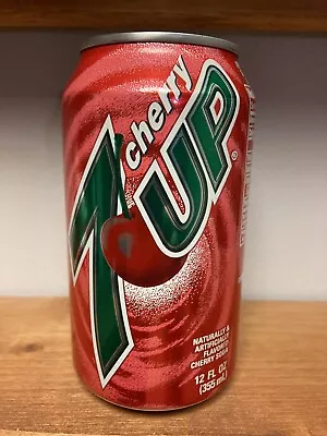 12oz USA Cherry 7up Empty Can. Drained Under Tab • £2.85