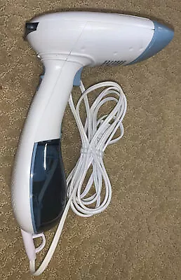 Conair Handheld Clothes Steamer Model GS25RS Color Blue/White A2 • $24.99