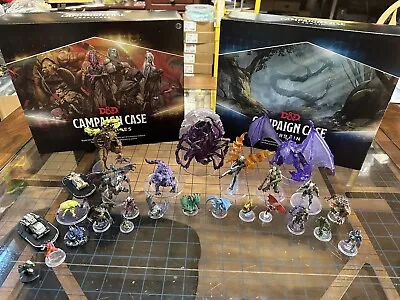 Dungeons And Dragons Miniatures Lot 2 WizKids DM Bundle With Campaign Cases • $75