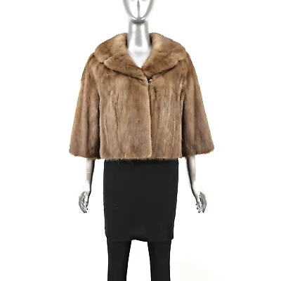 Autumn Haze Mink Bolero Jacket- Size M • $165