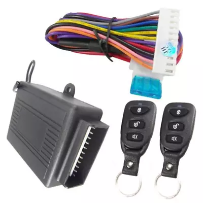 Universal Car Remote Control Central Locking Keyless Entry System Door Lock Kit • $20.60