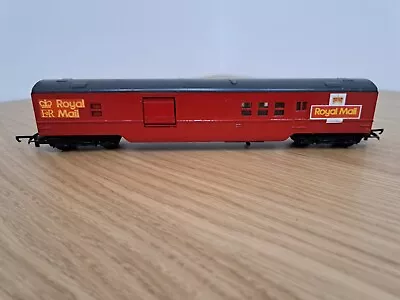 Triang Royal Mail Train Carriage Wagon - Hand Painted Red (Unboxed) • £6