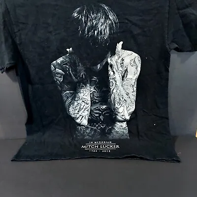 Mitch Lucker Suicide Silence 2012 Memorial T Shirt Men's Large • $25