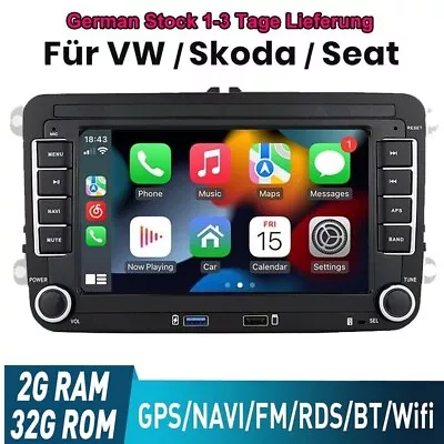 For VW Volkswagen Jetta Passat 7  Android12.0 Car Stereo Radio Carplay GPS NAVI • $134.99